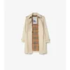 Kurzer Summerside-Trench Coat aus Gabardine 