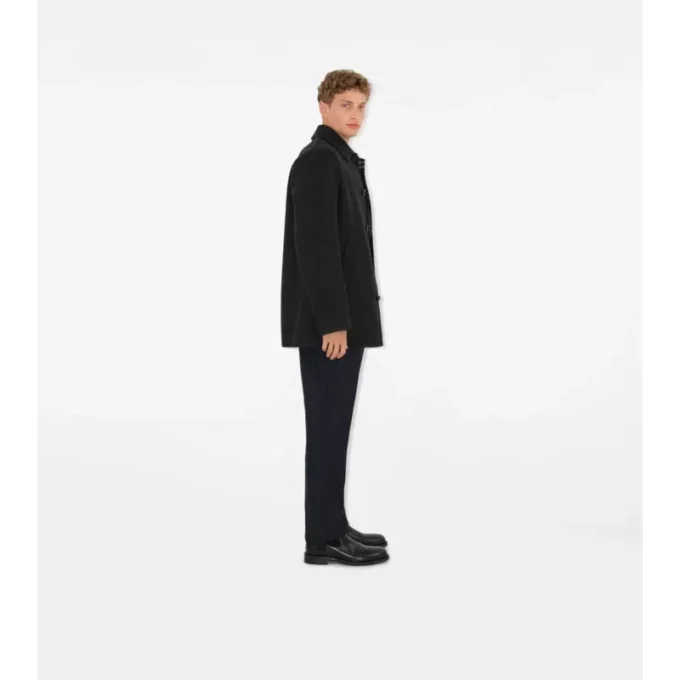 Kurzer Woll-Car Coat