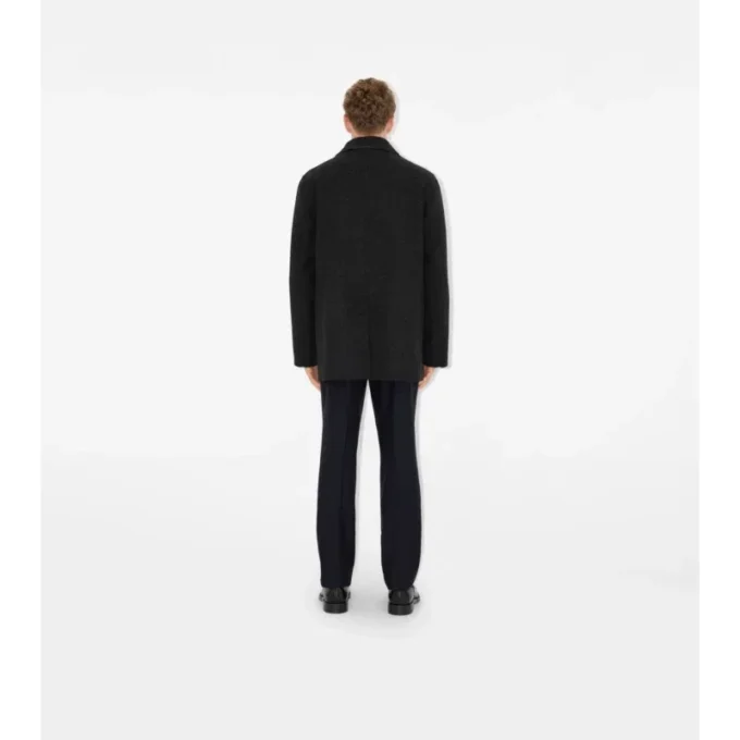 Kurzer Woll-Car Coat