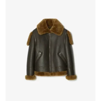 Lammfell-Fliegerjacke