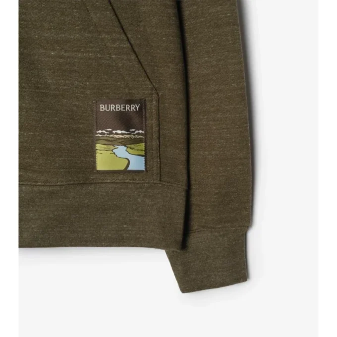Landscape Label Baumwoll-Hoodie