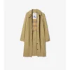 Langer Baumwoll-Car Coat