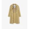 Langer Baumwoll-Car Coat