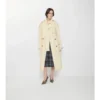 Langer Canvas-Trenchcoat „Trerose“