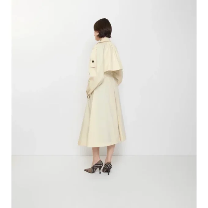 Langer Canvas-Trenchcoat „Trerose“