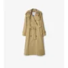 Langer Castleford-Trench Coat mit Karokragen