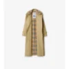 Langer Castleford-Trench Coat mit Karokragen