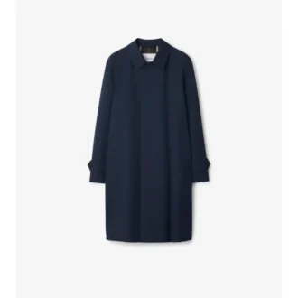 Langer Gabardine-Car Coat