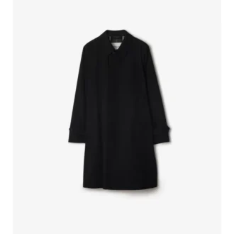 Langer Gabardine-Car Coat
