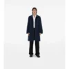 Langer Gabardine-Car Coat