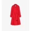 Langer Gabardine-Car Coat „Ellingham Fit-And-Flare“