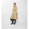 Langer Gabardine-Car Coat „Ellingham Fit-And-Flare“