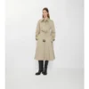 Langer Gabardine-Car Coat „Ellingham Fit-And-Flare“