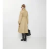 Langer Gabardine-Car Coat „Ellingham Fit-And-Flare“