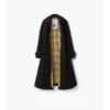 Langer Gabardine-Car Coat „Ellingham Fit-And-Flare“