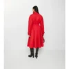 Langer Gabardine-Car Coat „Ellingham Fit-And-Flare“