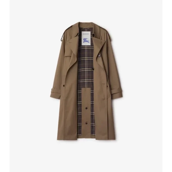 Langer Gabardine-Trench Coat „Chestwood“