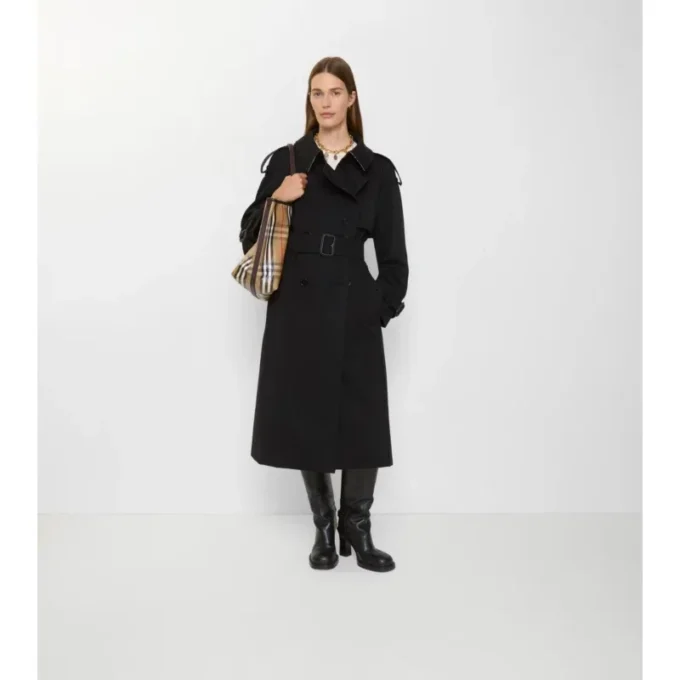 Langer Gabardine-Trenchcoat „Fitzrovia“