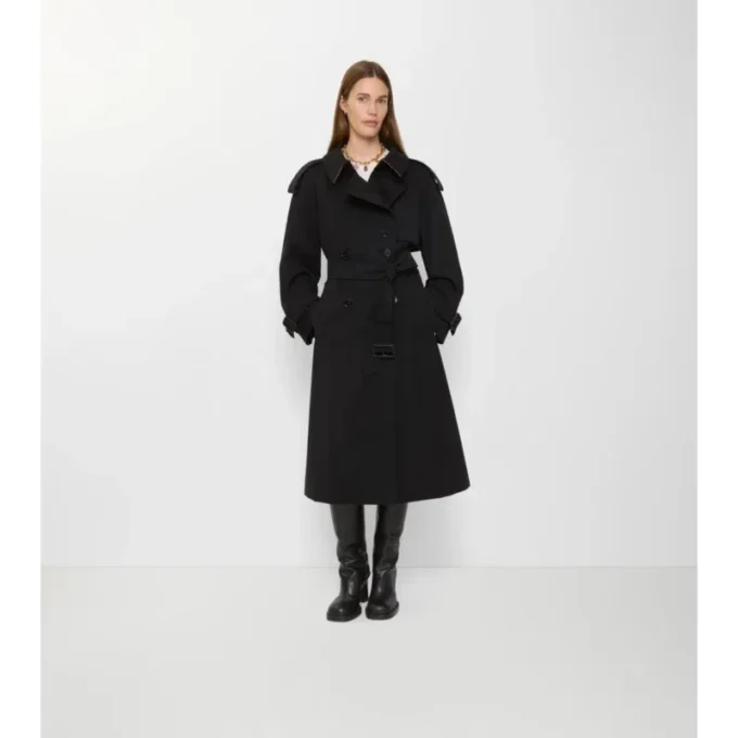 Langer Gabardine-Trenchcoat „Fitzrovia“
