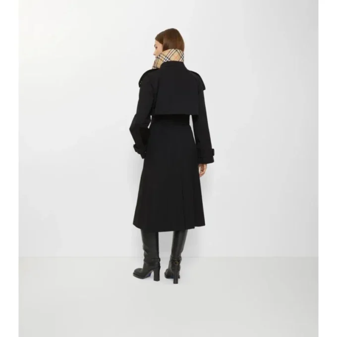 Langer Gabardine-Trenchcoat „Fitzrovia“