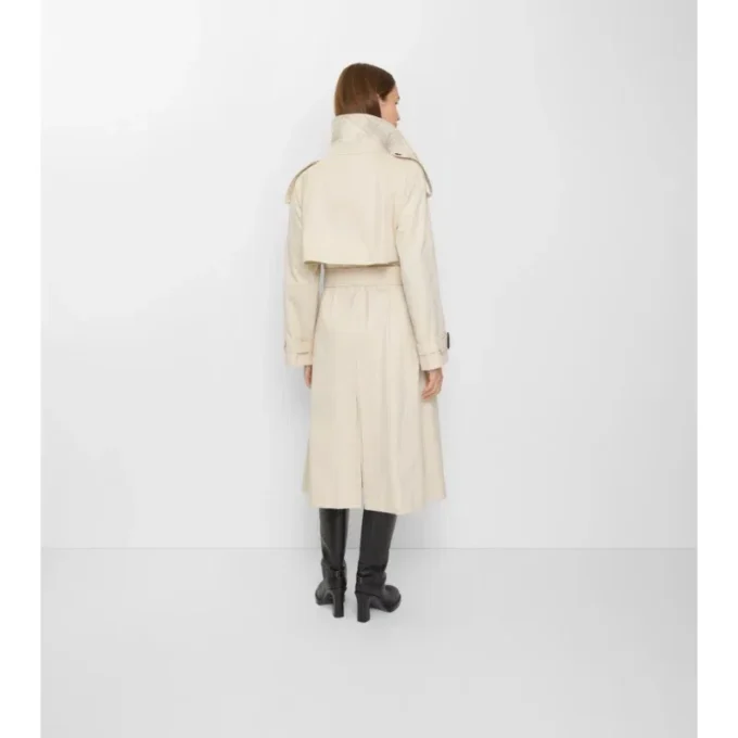 Langer Gabardine-Trenchcoat „Fitzrovia“
