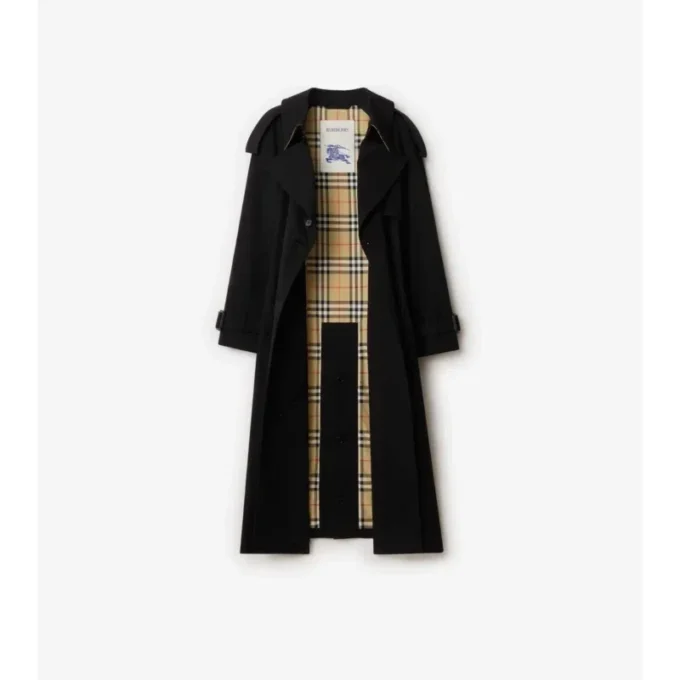 Langer Gabardine-Trenchcoat „Fitzrovia“