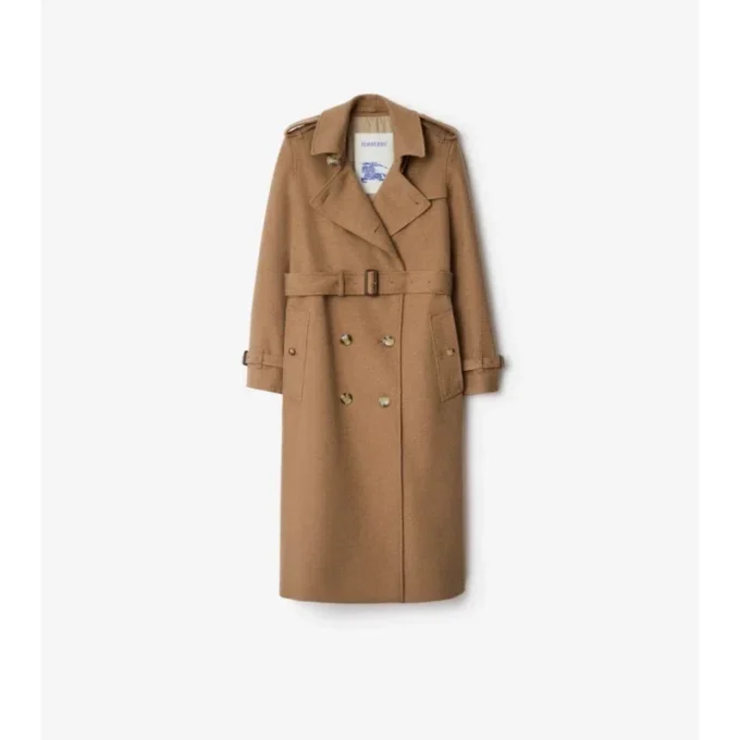 Langer Kensington-Trench Coat aus Kaschmir
