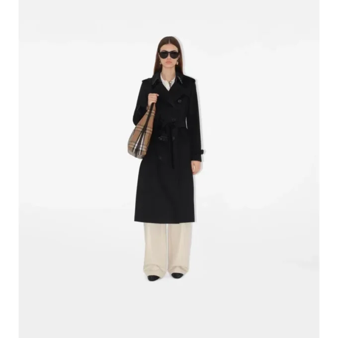 Langer Kensington-Trench Coat aus Kaschmir