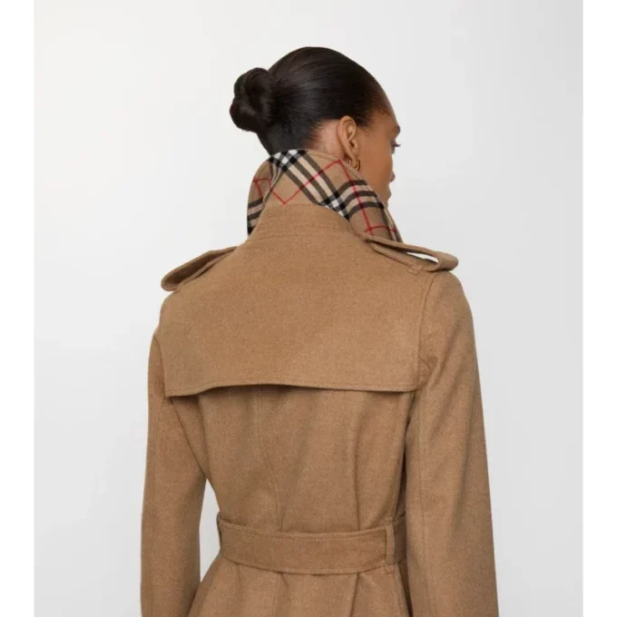 Langer Kensington-Trench Coat aus Kaschmir
