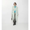 Langer, leichter Fitzrovia-Trench Coat aus Baumwolle