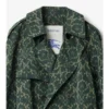 Langer Trench Coat aus Viskosemischung im Barockstil