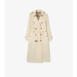 Langer Waterloo-Trenchcoat aus Tropical Gabardine