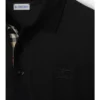 Langärmliges Baumwoll-Poloshirt