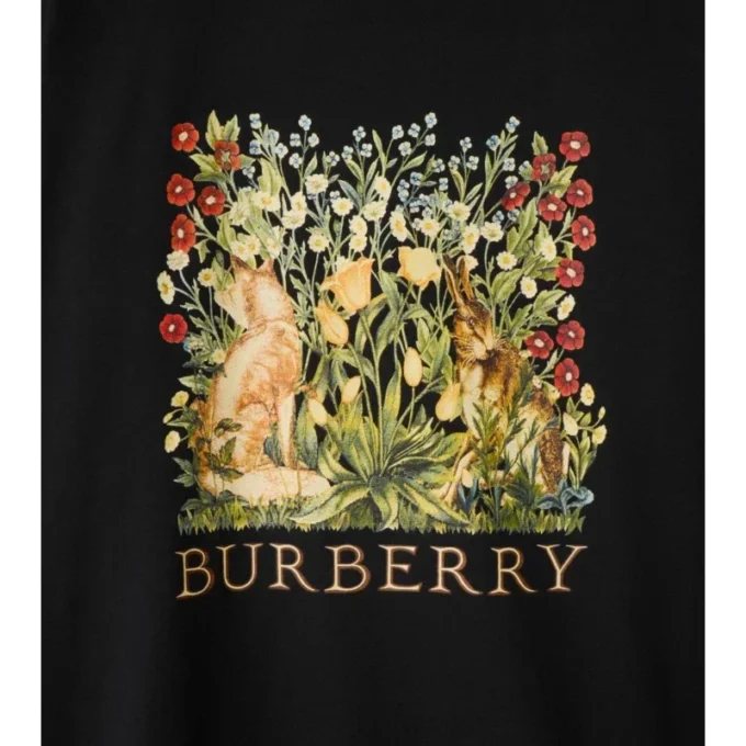 Langärmliges Baumwoll-T-Shirt „Forest“