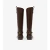Leder-Cavalier-Stiefel