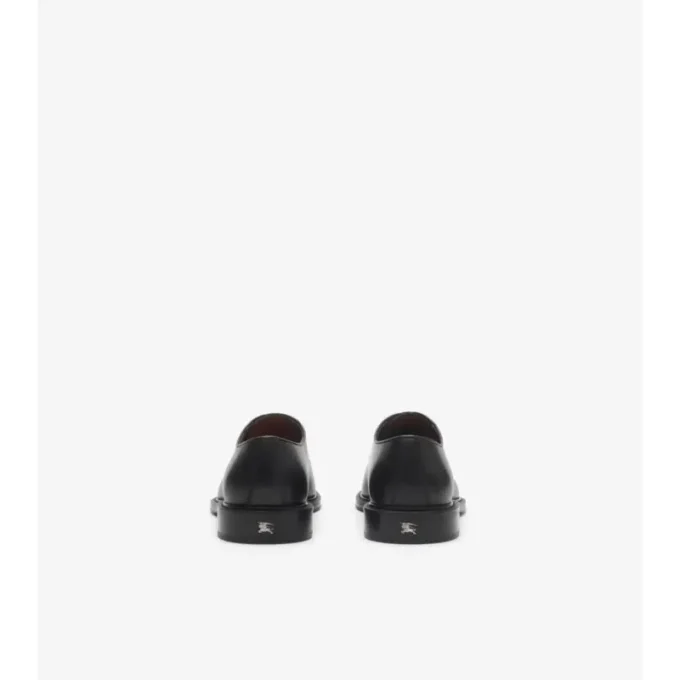 Leder-Derby-Schuhe von Manor