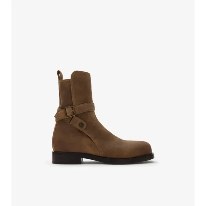 Ledger-Stiefel aus gewachstem Wildleder 