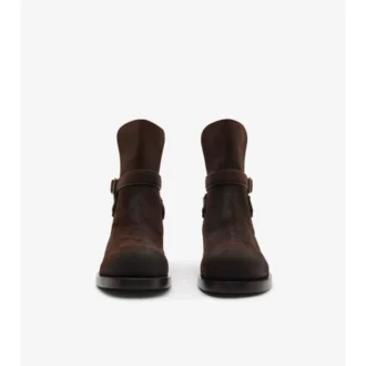 Ledger-Stiefel aus gewachstem Wildleder 
