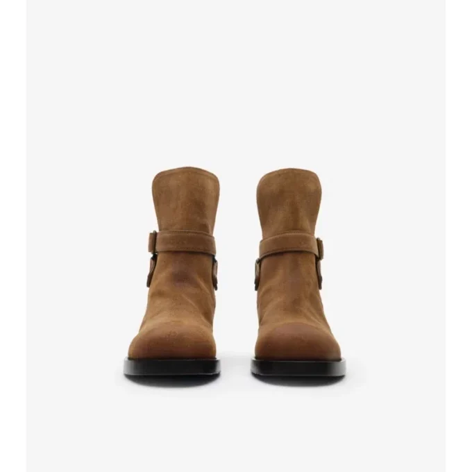 Ledger-Stiefel aus gewachstem Wildleder