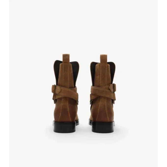 Ledger-Stiefel aus gewachstem Wildleder