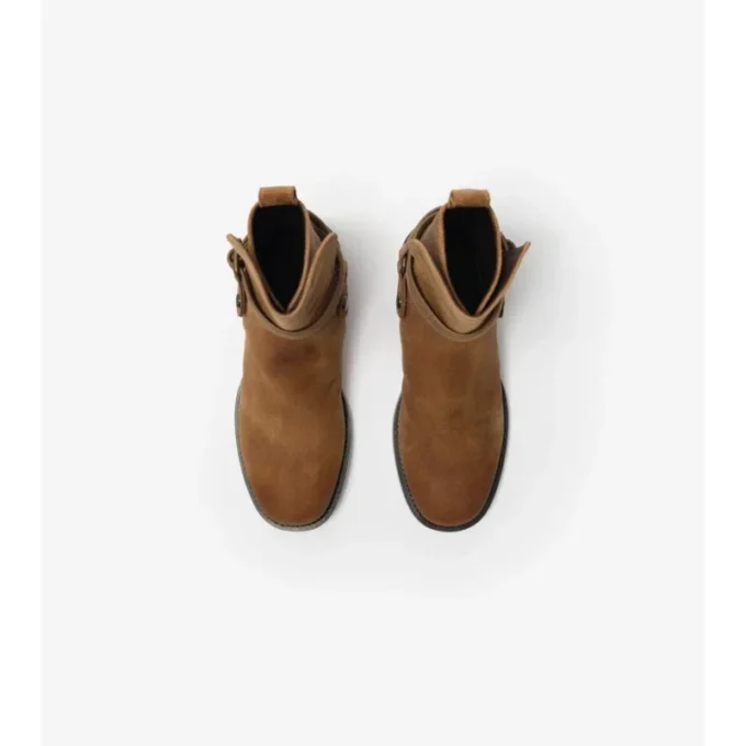 Ledger-Stiefel aus gewachstem Wildleder