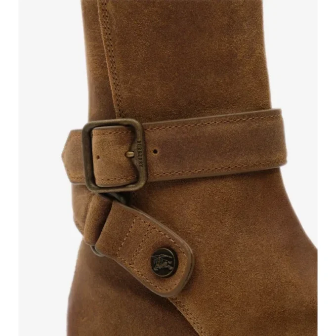 Ledger-Stiefel aus gewachstem Wildleder