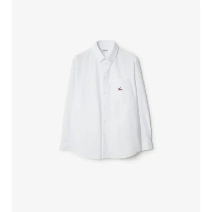 Locker sitzendes Hemd aus Baumwoll-Oxford-Material der EKD