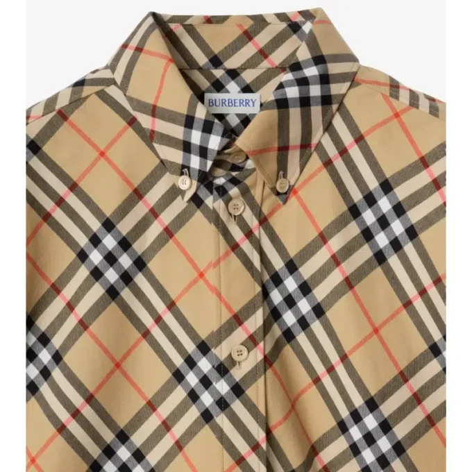 Lässig geschnittenes Hemd aus Baumwollflanell mit Karomuster