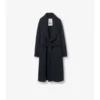 Mantel aus Wolle-Mohair-Mischung