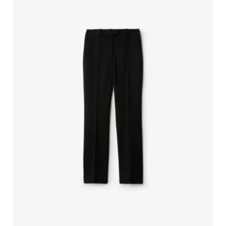 Maßgeschneiderte Hose aus Grain-de-Poudre-Wolle