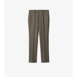 Maßgeschneiderte Hose aus Sharkskin-Wolle