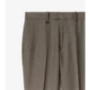 Maßgeschneiderte Hose aus Sharkskin-Wolle