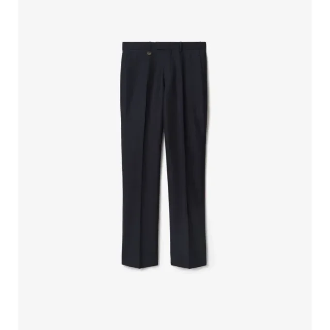 Maßgeschneiderte Hose aus Wolle und Mohair