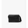 Messenger-Tasche mit geprägtem Karomuster 